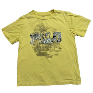 Polo Ralph Lauren Yellow Hawaiian Boys T-shirt Size Small 8